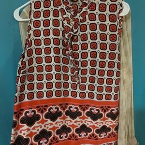 Tory Burch sleeveless top in great condition!